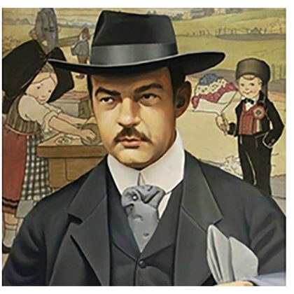Portrait de Hansi peint par Jean Linnhoff